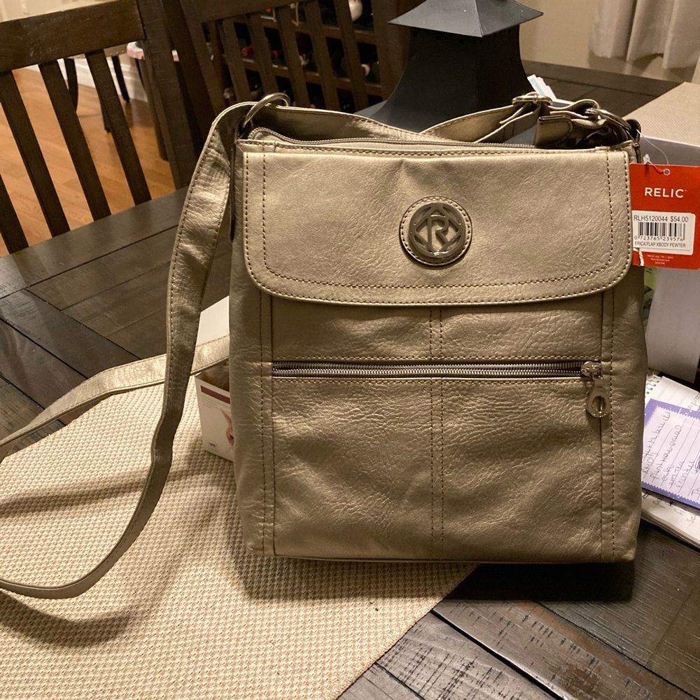 Relic pewter purse